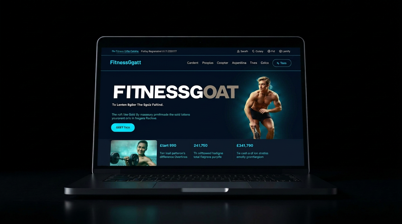 FitnessGoatt — web s AI chatbotom