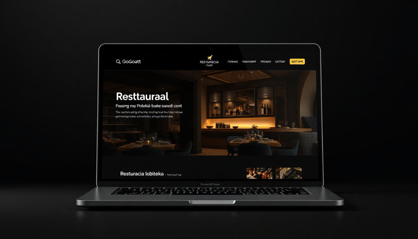 Restauracia Goatt — web s AI chatbotom